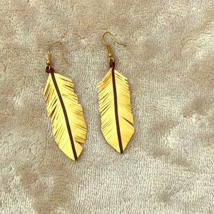 Hanmade quill paper  earrings